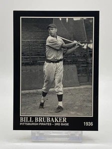 1994 TSN Conlon Sammlung Baseballkarte #1133 Bill Brubaker Piraten 3. Basis - Bild 1 von 2