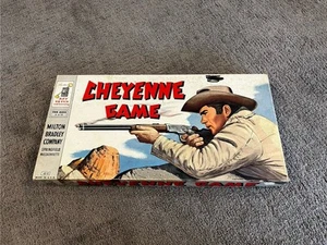 Vintage 1958 Milton Bradley Board Game: Cheyenne Game RARE check Pictures - Picture 1 of 9