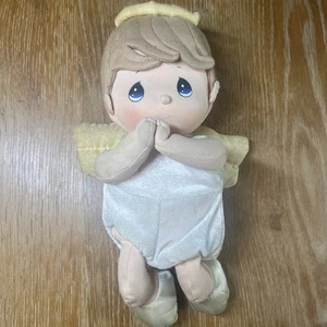 Precious Moments 2006 "Lay Me Down" Gebetspump Junge Engel Plüschpuppe 8 Zoll  - Bild 1 von 4
