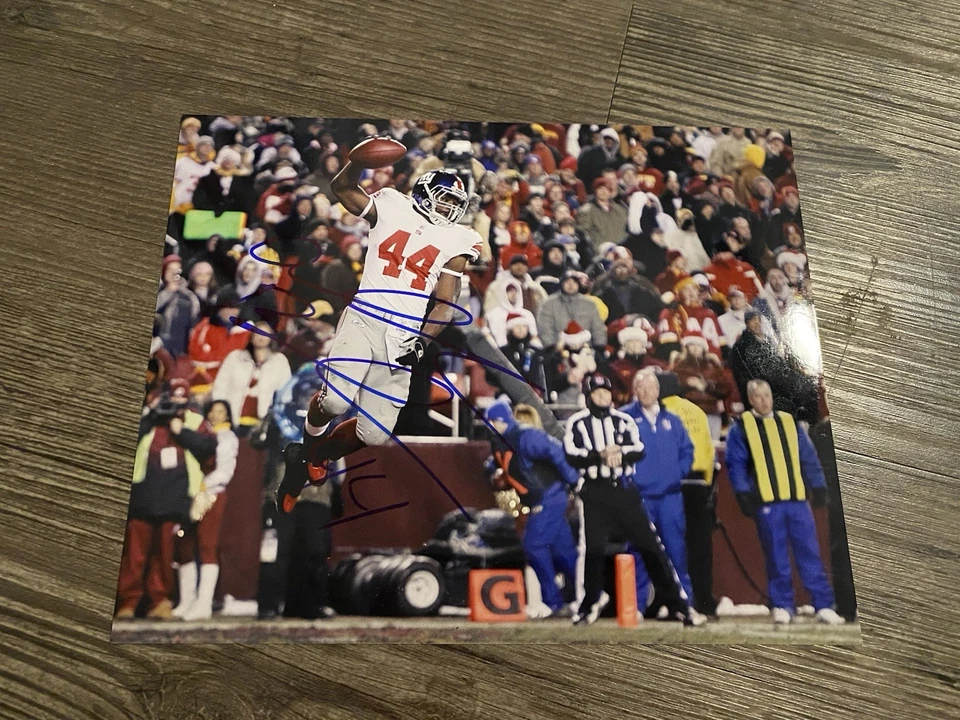 Ahmad Bradshaw New York Giants Signed 8x10 Football Photo NFL - Imagem 1 de 1