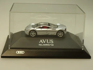 Rietze Audi AVUS quattro, Chrom-silber, OVP - Audi Sondermodell - 1:87 - Picture 1 of 9