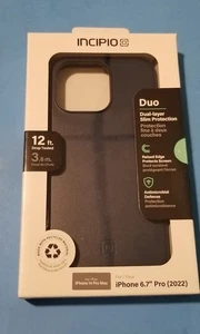 Custodia Incipio Duo iPhone 14 Pro Max blu sottile doppio strato (iPhone 6,7" Pro 2022) - Foto 1 di 2