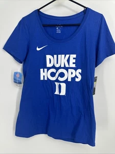 T-shirt donna Nike Dri Fit Duke Blue Devils Hoops taglia small - Foto 1 di 4