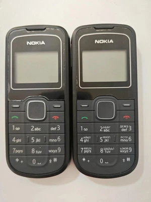 Nokia 1202 Black GSM Unlocked Mobile Phone Good Quality Original Phone - Image 1 of 4