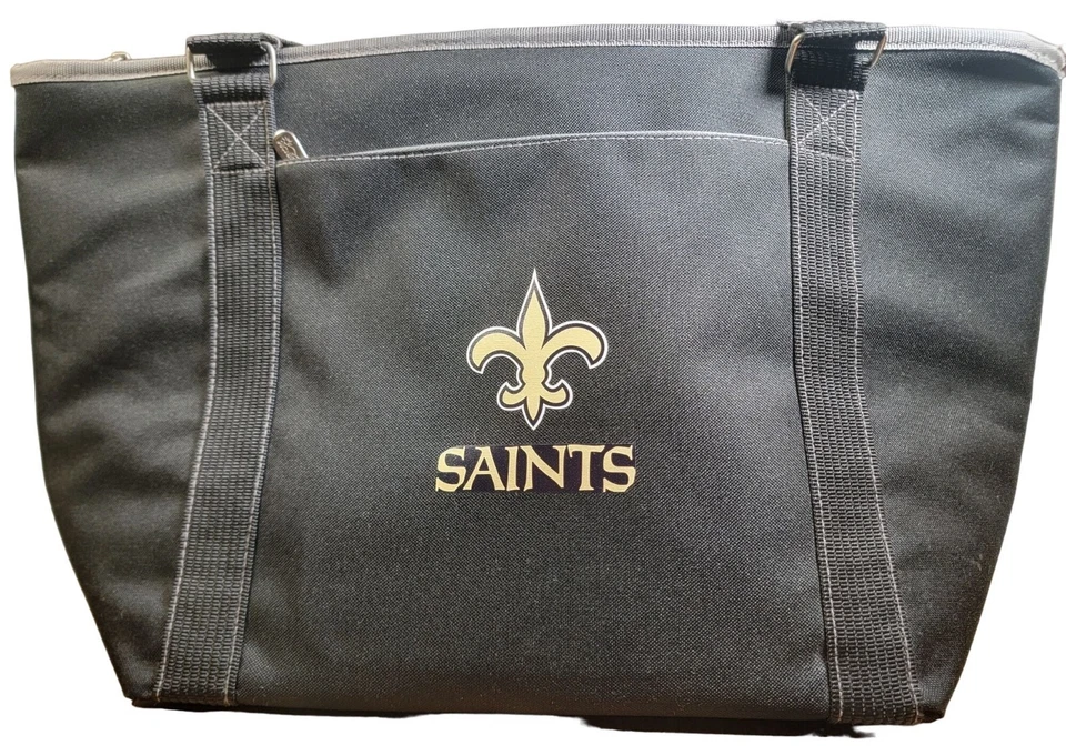 New Orleans Saints Topanga Cooler Tote Picnic Time NFL Official Bag - Image 1 of 4