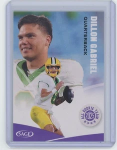Dillon Gabriel All Rookie Purple 2025 Sage High #151 - Picture 1 of 2