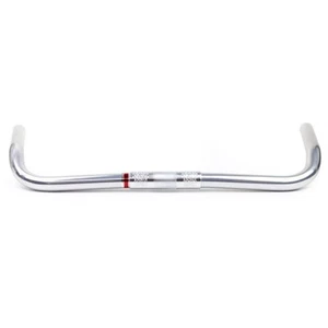 Nitto B614AAF Losco City Cruiser Handlebars 25.4mm Clamp | 540mm Wide | Silver - Picture 1 of 3