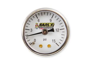100195ERL Earl's Fuel Pressure Gauge - Picture 1 of 4