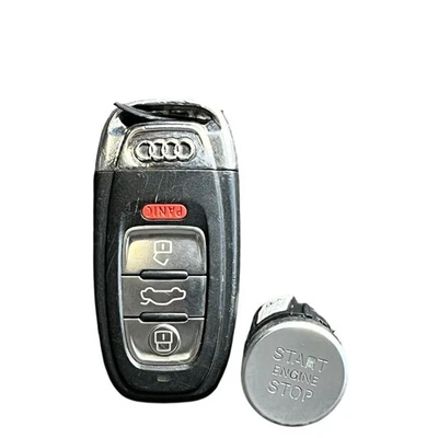 Audi A6 2015 interruptor de encendido con llave 12 13 14 15 16 17 18 OEM 4G1905217A Foto 1 de 4