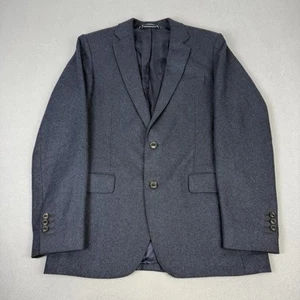 GANT Jacket Mens UK 36 Navy Herringbone Wool Blazer Sport Coat Country Hacking - Picture 1 of 12