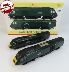 OO Hornby R3510 DCC Fitted GWR HST Twin Pack Class 43 GWR - Slight Body Damage - Picture 1 of 10
