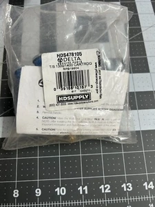 GENUINE Delta HDS478105 Shower Faucet Cartridge Valve RPB19804 T/S 1300/1400 - Picture 1 of 2