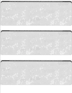 Security Check Paper, 24lb White Marble Ptrn, 8.5"x11", Prfd, 3 Checks- 100 Shts - Picture 1 of 1