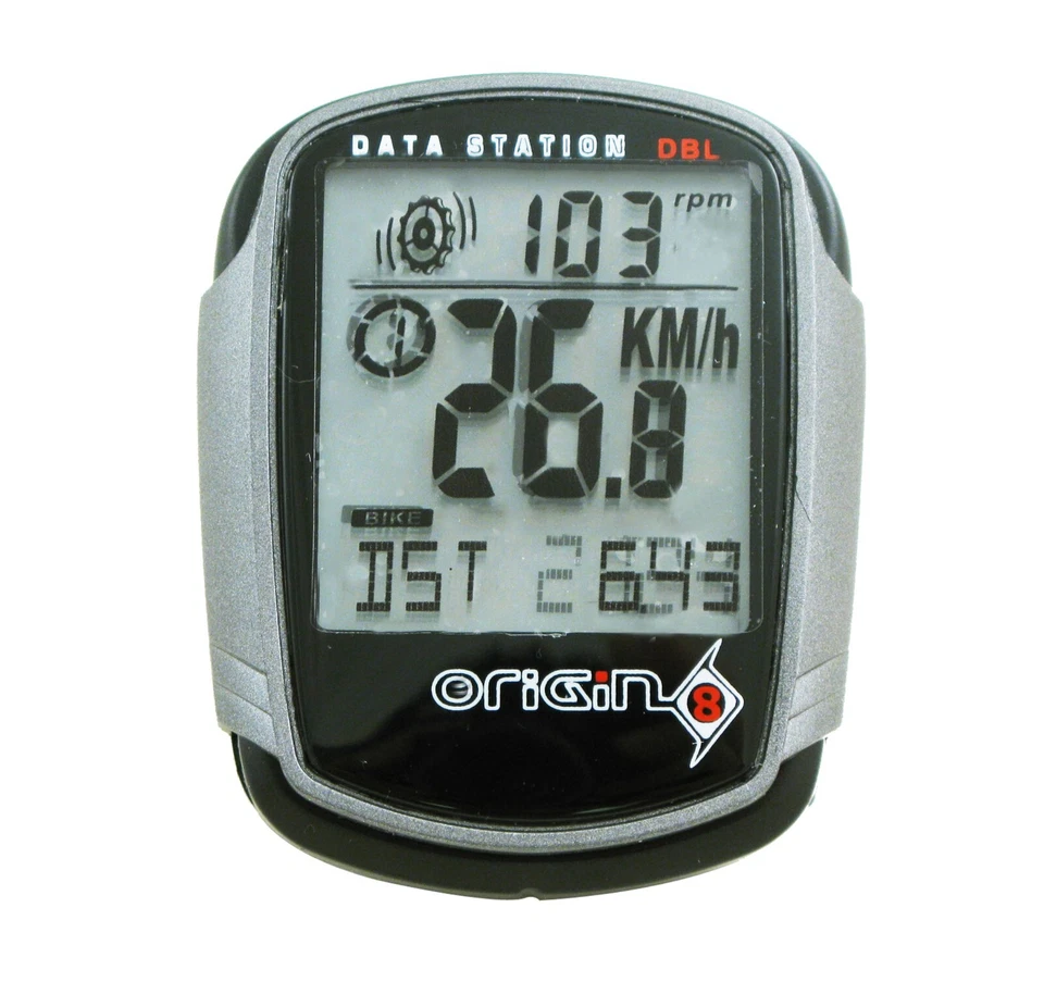 Origin8 Propulsion Data Station Double Wireless Bike Computer 18W w Cadence - Image 1 of 1