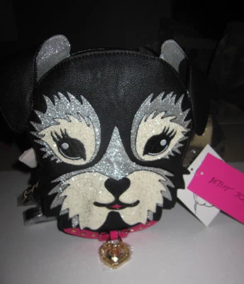 BETSEY JOHNSON FRITZY DOG PURSE KITSCH WITH LONG STRAP  - Image 1 of 4