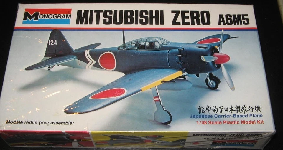 Monogram Mitsubishi Zero 1/48 sigillato - Immagine 1 di 1