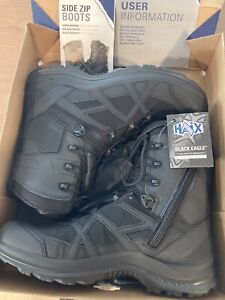 HAIX BLACK EAGLE ATHLETIC SIDE-ZIP 2.0 T HIGH BOOTS 330004 11M