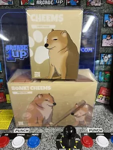 Youtooz Meme Collection: Bonk! Cheems Vinyl Figure #46 + Cheems (Solo) Open Box - Picture 1 of 10