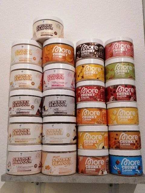 MORE NUTRITION Chunky Flavour 2 PROBEN Zum Selbst Zusammenstellen🍓🥥🍪🍰🥧🧁🎂