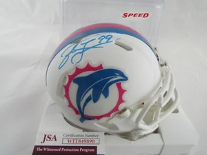 Jason Taylor Miami Dolphins Signed Autograph Miami Vice Mini Helmet JSA - Picture 1 of 3