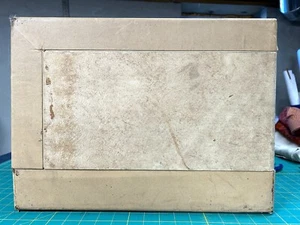 Vintage Full Size Sewing Machine Wood Carrying Case with Side Hinges - Picture 1 of 15
