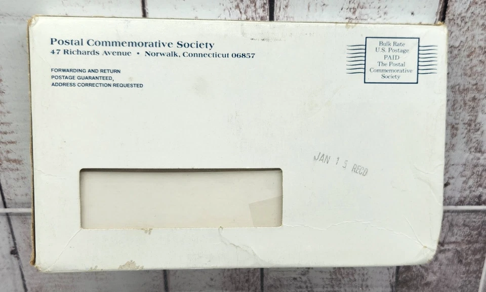 Postal Commemorative Society Historic Stamps of America Lot (4) 1992 - Image 1 of 4