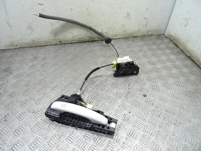 2010 AUDI A5 S-LINE 8F7 2.0TDI MK1 CABRIO FRONT LEFT SIDE DOOR LOCK+HANDLE *8717 - Image 1 of 4