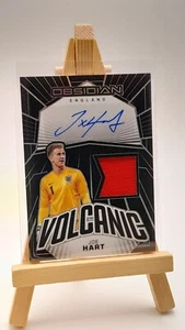 Joe Hart England Patch Auto Numbered /199 Football Card Panini Obsidian 2023-24 - Picture 1 of 2