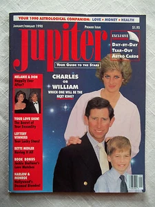1990 Jupiter Mag. PREMIER ISSUE, Prince Charles/Princess Diana (MINT) - Picture 1 of 1