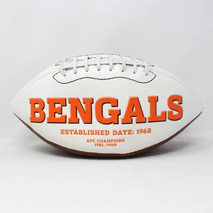 Cincinnati Bengals Andy Dalton Signed White Panel Football Autograph Unverified - Picture 1 of 7