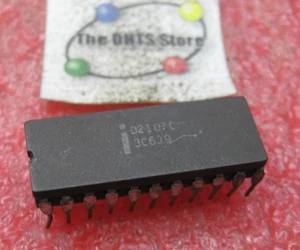 D2107C Intel Dynamic RAM 22 pines DIP cerámica - usado cantidad 1 - Imagen 1 de 2