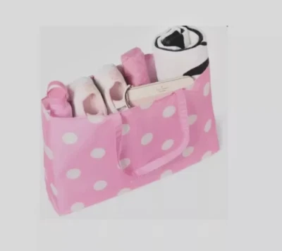 Kate Spade Park Polla Dot Tote/Bag Pink/White🩷 - New - Image 1 of 4