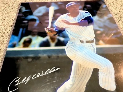 JSA CHICAGO CUBS' ICON BILLY WILLIAMS' 16X20  AUTOGRAPHED SILVER INK PHOTO - Image 1 of 3