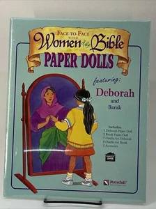 SIGILLATO Face-to-Face Donne della Bibbia Insegnamento Bambole di Carta DEBORAH & BARAK S1 - Foto 1 di 2