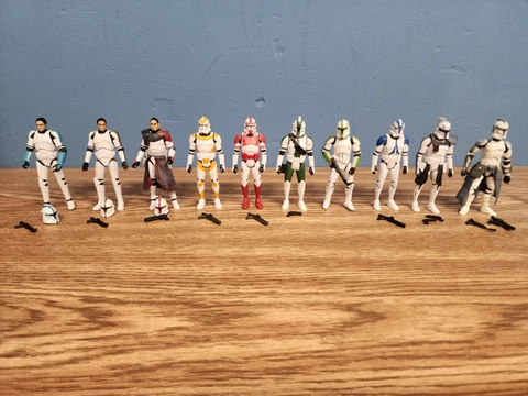Star Wars | Clone Trooper 3.75 inch | Lot of 10 Cover