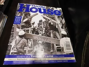 This Old House Magazine 1997 January February - Picture 1 of 1