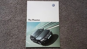 VOLKSWAGEN PHAETON 32 PAGES SALES BROCHURE 2003 - Picture 1 of 3