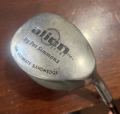Alien the ultimate sand wedge Pat Simmons -RH- graphite shaft -golf club - Image 1 of 4