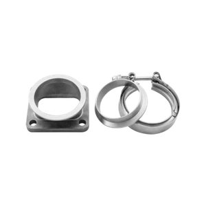 CXRacing T6 Turbo to 3" V-Band 304 Stainless Steel Cast Flange Adapter Converter - Bild 1 von 9