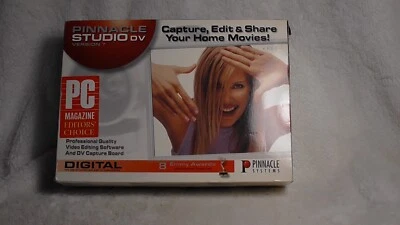 Pinnacle Studio DV Editing Software Windows 98 2nd editio 2000 win ME and Win XP - Image 1 of 4