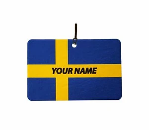 Sweden Custom Car Air Freshener - Picture 1 of 2