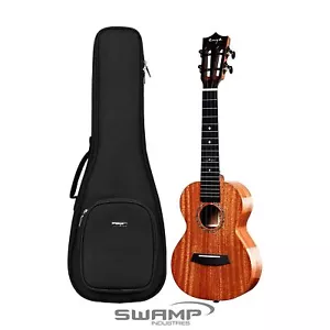 Enya MAD Solid Mahogany Tenor Ukulele - Natural - Gloss Finish Premium GIg Bag - Picture 1 of 9