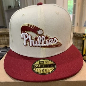 HAT CLUB EXCLUSIVE NEW ERA 59FIFTY ROLLING PAPERS PHILADELPHIA PHILLIES 7 1/8 - Picture 1 of 10
