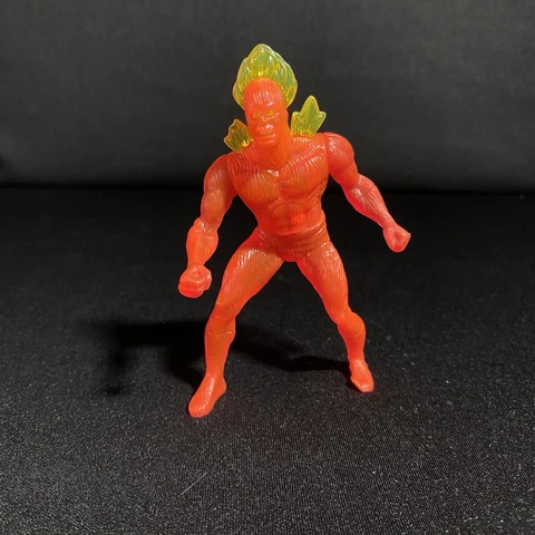 Vintage Jonathan Storm- Human Torch Action Figure (1996) Cover