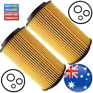 Qty 2, Oil-Filter 6111800009 For Mercedes Benz Sprinter 3-T 2148cc 2685cc Diesel - Picture 1 of 8