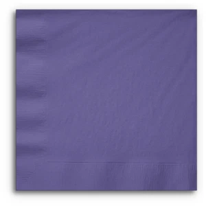 CEG Paper Dinner Napkins, Purple (59115B) - Picture 1 of 3