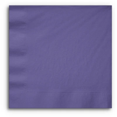 CEG Paper Dinner Napkins, Purple (59115B) - Image 1 of 3