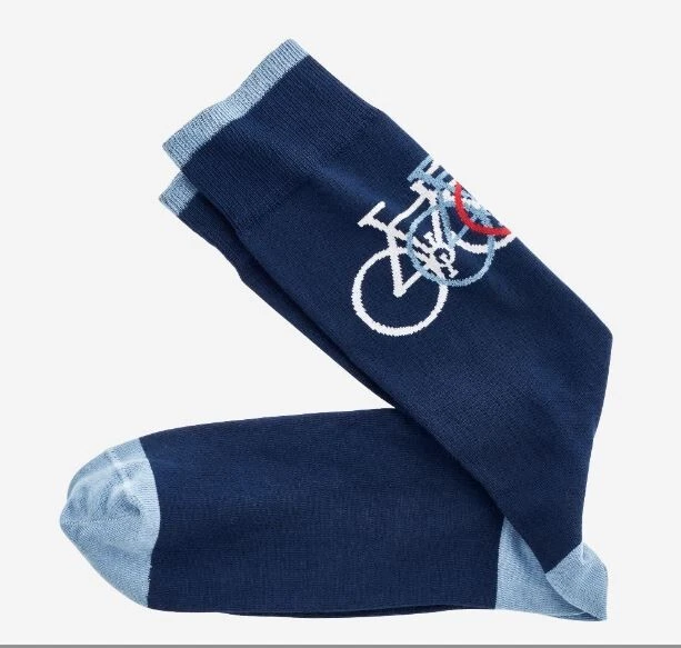 Calcetines de vestir de bicicleta Johnston & Murphy para hombre talla única Pima mezcla de algodón bicicleta Foto 1 de 1