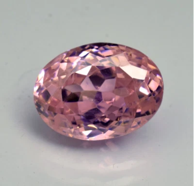 GIE  Certified 196.60 Ct Natural Oval Cut Cambodian Pink Zircon Loose Gemstone - Image 1 of 4