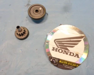 2005 Shadow 750 AERO starter idler gears w pins Honda 04 05 06 - Picture 1 of 3